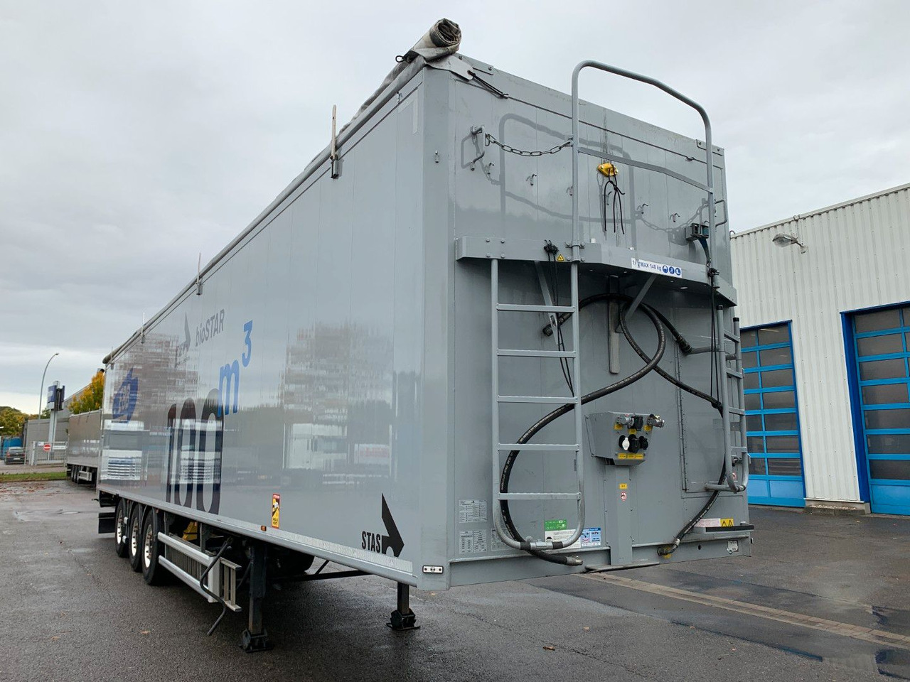 Stas bioSTAR ca 100 cbm 14,9 m Innenlänge - Επικαθήμενο μεταφορική βουτσάς: φωτογραφία 4 Stas bioSTAR ca 100 cbm 14,9 m Innenlänge - Επικαθήμενο μεταφορική βουτσάς: φωτογραφία 4