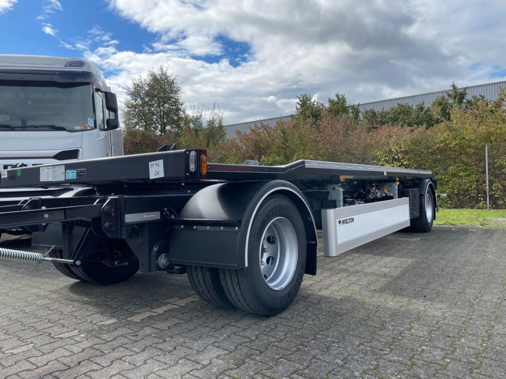 Wielton 2-Achs Außenroller-Abrollanhänger Wielton 2-Achs Außenroller-Abrollanhänger - Ρυμούλκα γάντζος/ Αλυσιδάκι: φωτογραφία 1 Wielton 2-Achs Außenroller-Abrollanhänger Wielton 2-Achs Außenroller-Abrollanhänger - Ρυμούλκα γάντζος/ Αλυσιδάκι: φωτογραφία 1