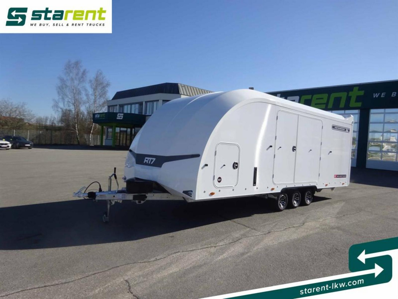 Brian James Trailers Race Transporter 7 Seilwinde elektrische Klappe - Ρυμούλκα αυτοκινητάμαξα: φωτογραφία 1 Brian James Trailers Race Transporter 7 Seilwinde elektrische Klappe - Ρυμούλκα αυτοκινητάμαξα: φωτογραφία 1