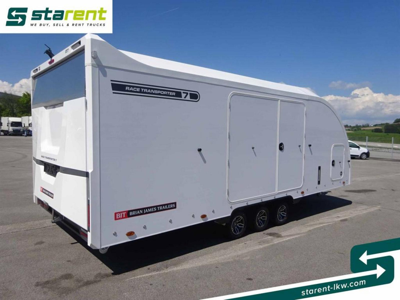 Brian James Trailers Race Transporter 7 Seilwinde elektrische Klappe - Ρυμούλκα αυτοκινητάμαξα: φωτογραφία 5 Brian James Trailers Race Transporter 7 Seilwinde elektrische Klappe - Ρυμούλκα αυτοκινητάμαξα: φωτογραφία 5
