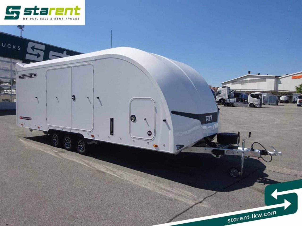Brian James Trailers Race Transporter 7 Seilwinde elektrische Klappe - Ρυμούλκα αυτοκινητάμαξα: φωτογραφία 3 Brian James Trailers Race Transporter 7 Seilwinde elektrische Klappe - Ρυμούλκα αυτοκινητάμαξα: φωτογραφία 3