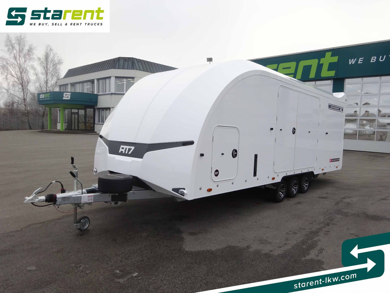Brian James Trailers Race Transporter 7, Seilwinde - Ρυμούλκα αυτοκινητάμαξα: φωτογραφία 1 Brian James Trailers Race Transporter 7, Seilwinde - Ρυμούλκα αυτοκινητάμαξα: φωτογραφία 1