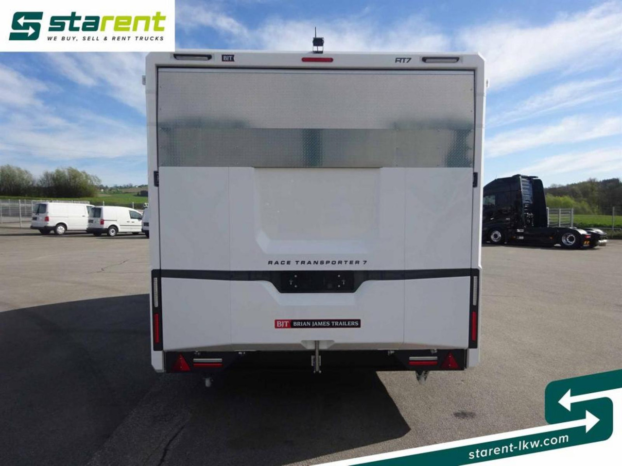 Νέα Ρυμούλκα αυτοκινητάμαξα Brian James Trailers Race Transporter 7 extra Hoch Seilwinde: φωτογραφία 6
