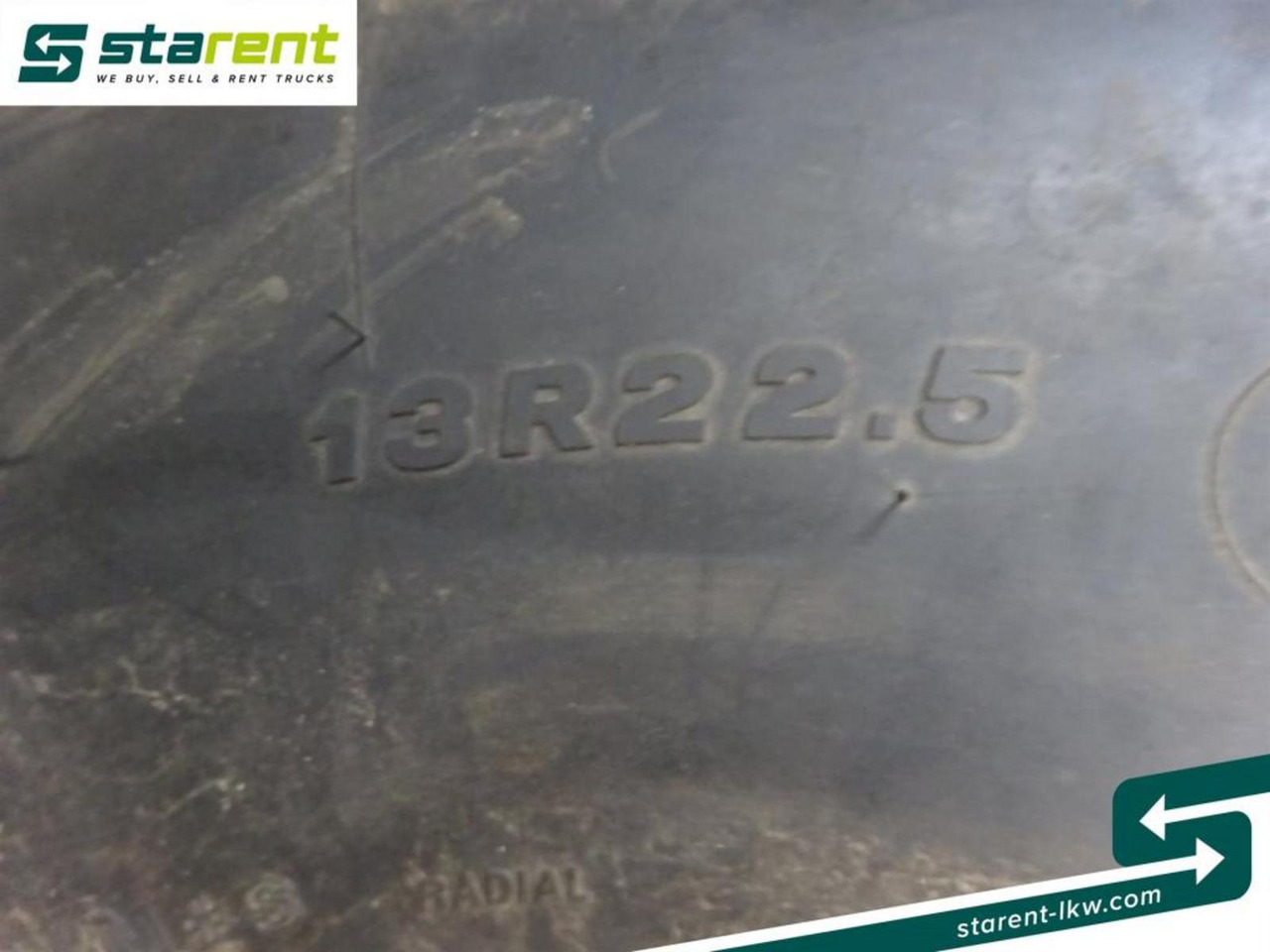 Bridgestone M-Steer 001, 13 R22,5 mit Felge *NEU* - Πλήρης τροχός για Φορτηγό: φωτογραφία 5 Bridgestone M-Steer 001, 13 R22,5 mit Felge *NEU* - Πλήρης τροχός για Φορτηγό: φωτογραφία 5