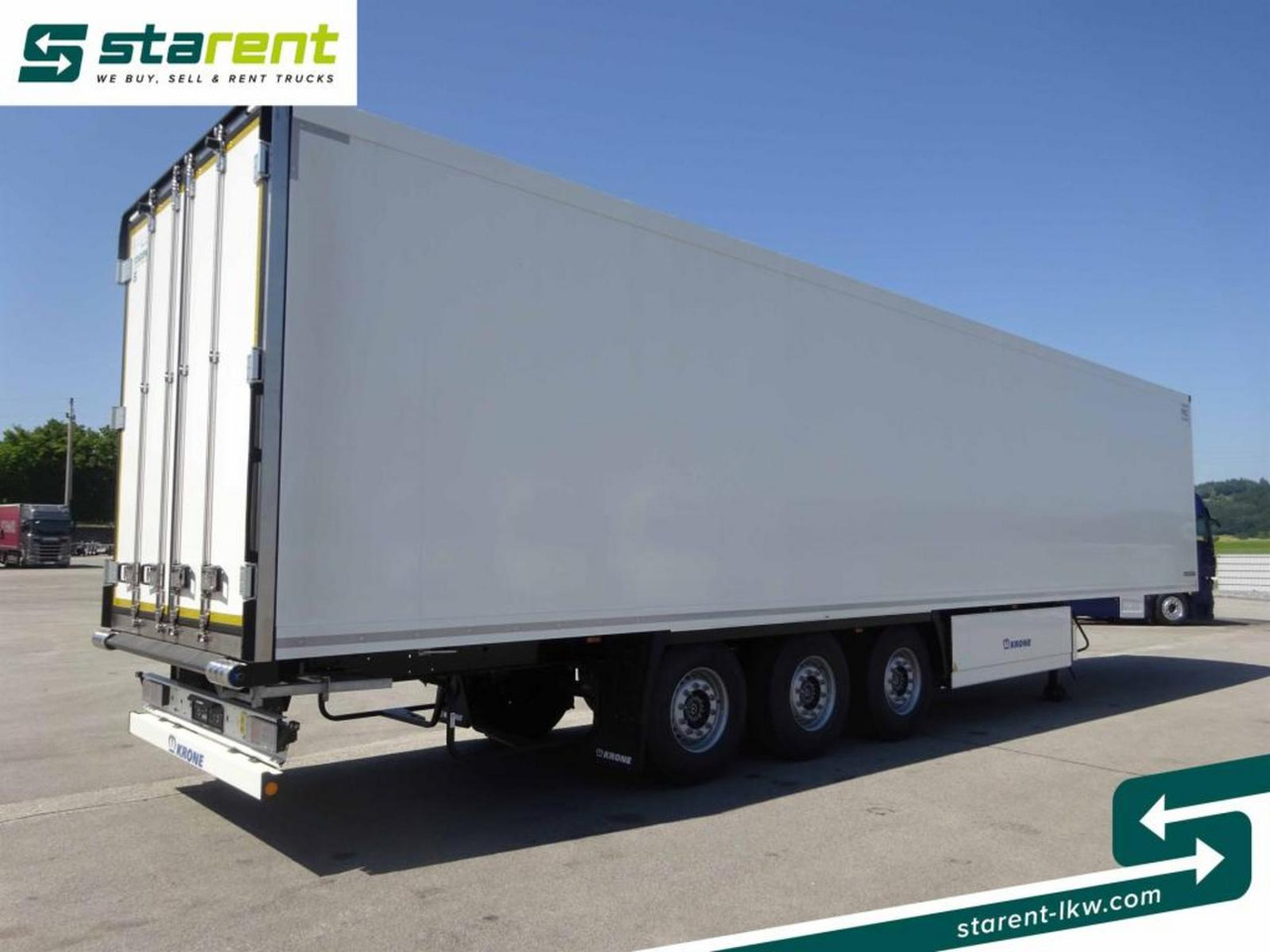 Krone Carrier Vector 1550 Blumenbreit Liftachse - Επικαθήμενο ψυγείο: φωτογραφία 5 Krone Carrier Vector 1550 Blumenbreit Liftachse - Επικαθήμενο ψυγείο: φωτογραφία 5