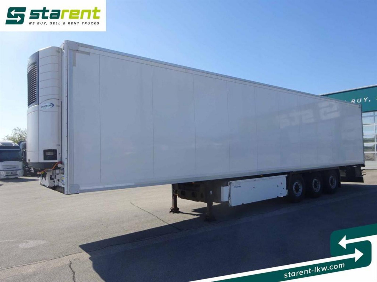Krone Carrier Vector 1950 Doppelstock Liftachse Trennw. - Επικαθήμενο ψυγείο: φωτογραφία 1 Krone Carrier Vector 1950 Doppelstock Liftachse Trennw. - Επικαθήμενο ψυγείο: φωτογραφία 1