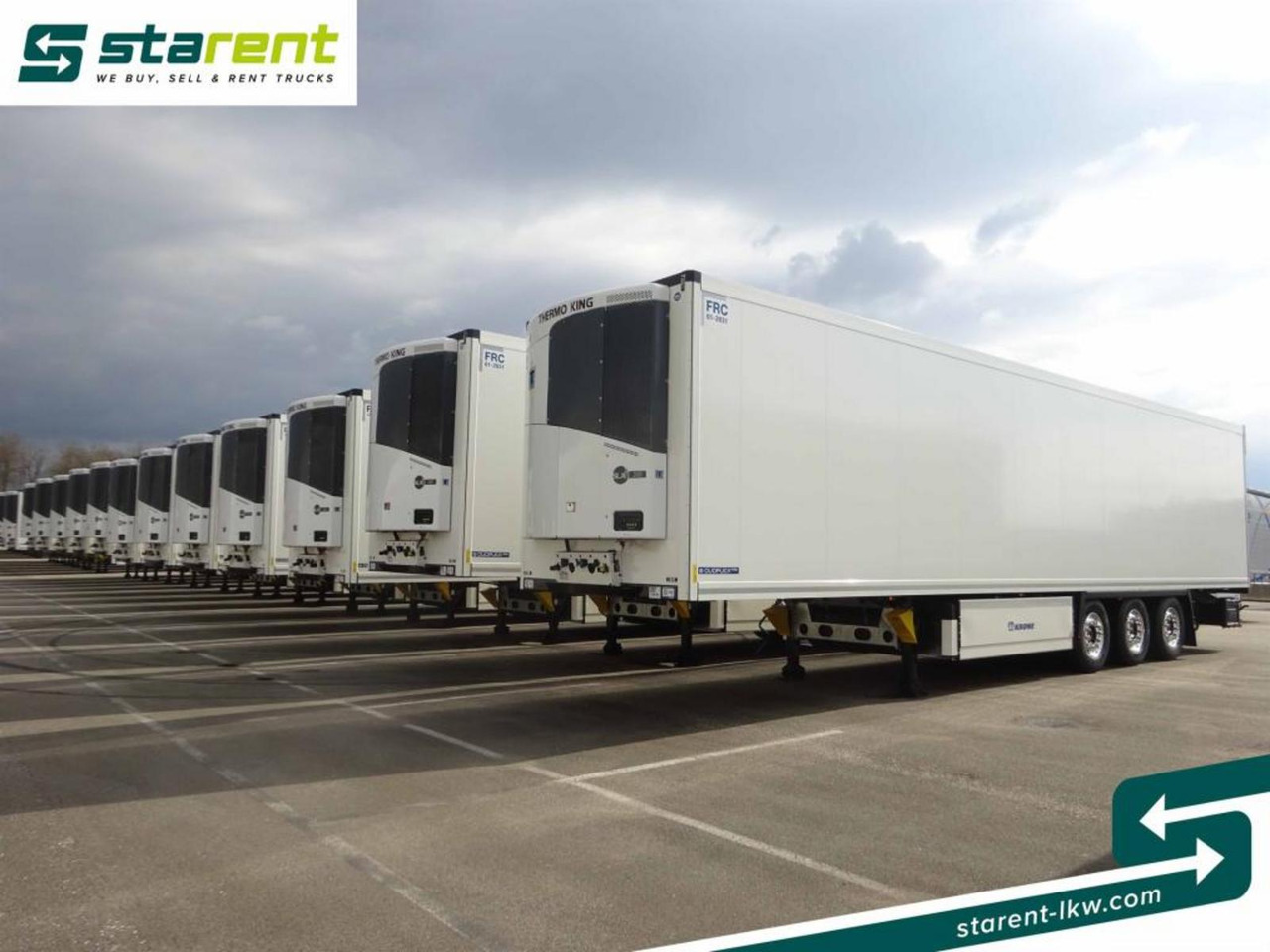 Krone Thermo King SLXi300 Alu Doppel Blumenbreit Lift-A - Επικαθήμενο ψυγείο: φωτογραφία 3 Krone Thermo King SLXi300 Alu Doppel Blumenbreit Lift-A - Επικαθήμενο ψυγείο: φωτογραφία 3