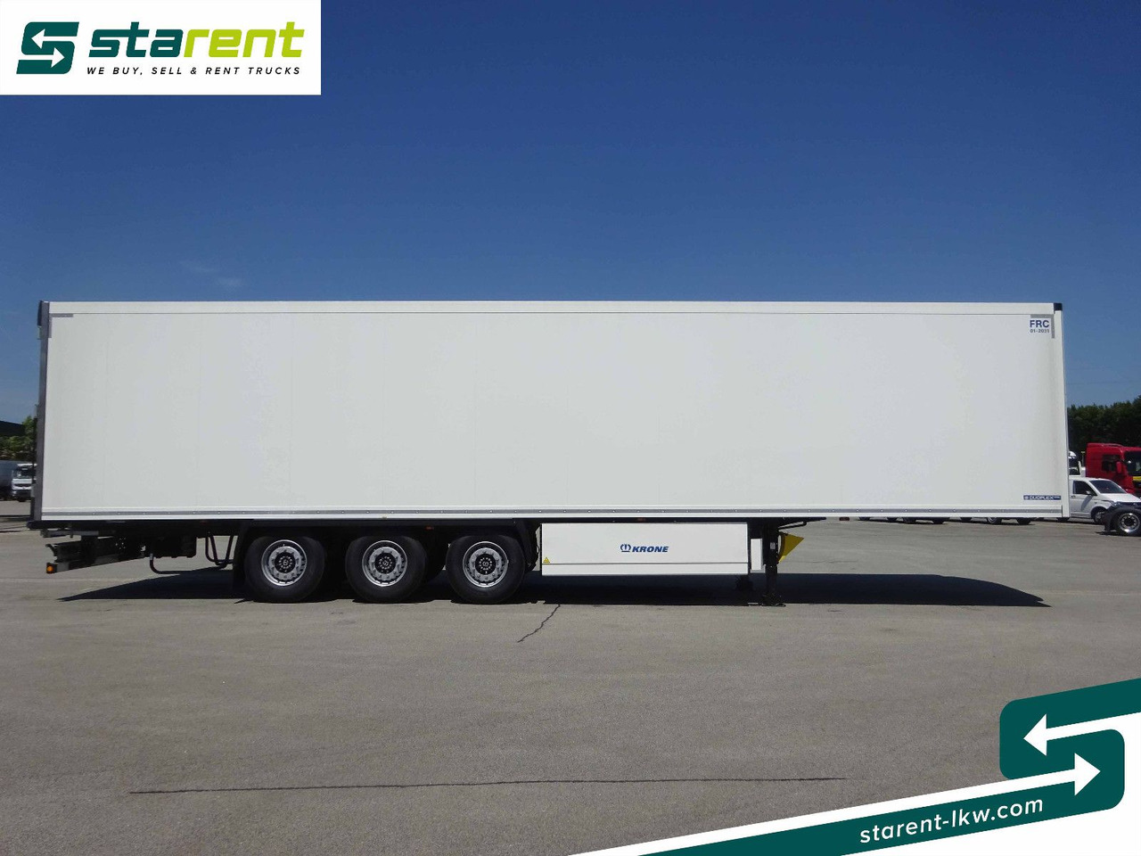 Krone Thermotrailer Carrier Vector 1550, Zurrleisten - Επικαθήμενο ψυγείο: φωτογραφία 4 Krone Thermotrailer Carrier Vector 1550, Zurrleisten - Επικαθήμενο ψυγείο: φωτογραφία 4