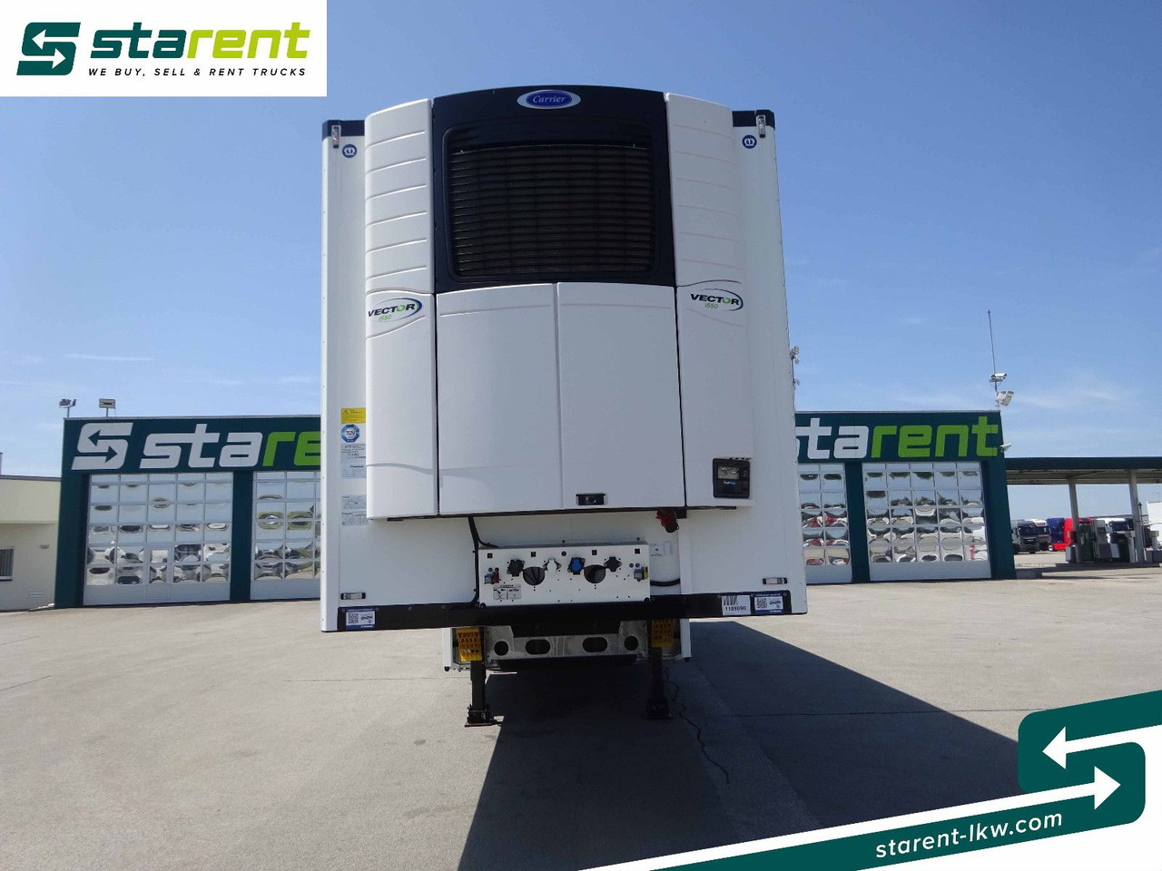Krone Thermotrailer Carrier Vector 1550, Zurrleisten - Επικαθήμενο κόφα: φωτογραφία 2 Krone Thermotrailer Carrier Vector 1550, Zurrleisten - Επικαθήμενο κόφα: φωτογραφία 2