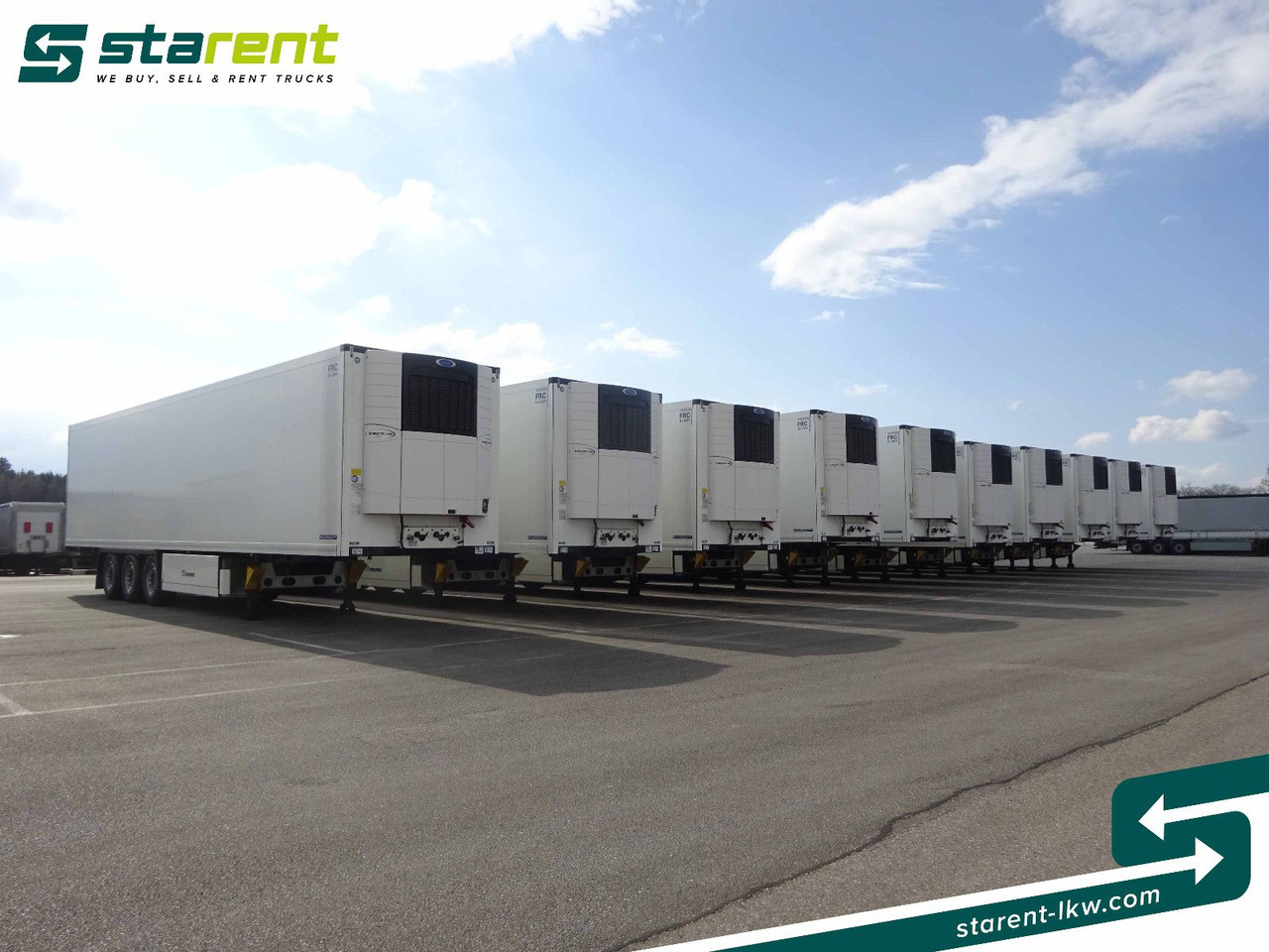 Krone Tiefkühler Carrier Vector 1550, Liftachse - Επικαθήμενο κόφα: φωτογραφία 3 Krone Tiefkühler Carrier Vector 1550, Liftachse - Επικαθήμενο κόφα: φωτογραφία 3