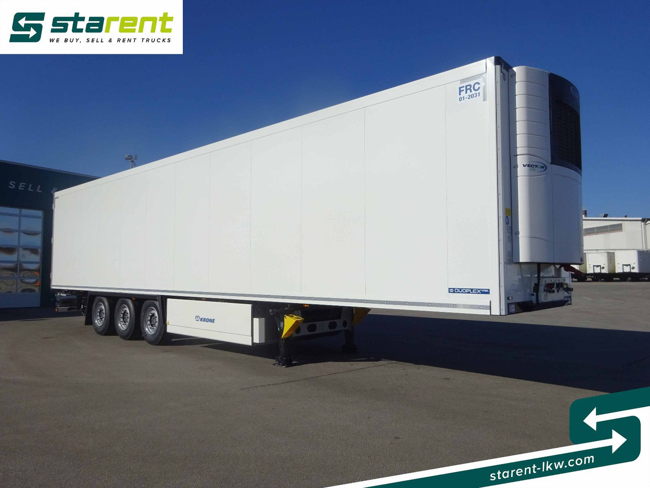 Krone Tiefkühler Carrier Vector 1550, Liftachse - Επικαθήμενο κόφα: φωτογραφία 3 Krone Tiefkühler Carrier Vector 1550, Liftachse - Επικαθήμενο κόφα: φωτογραφία 3