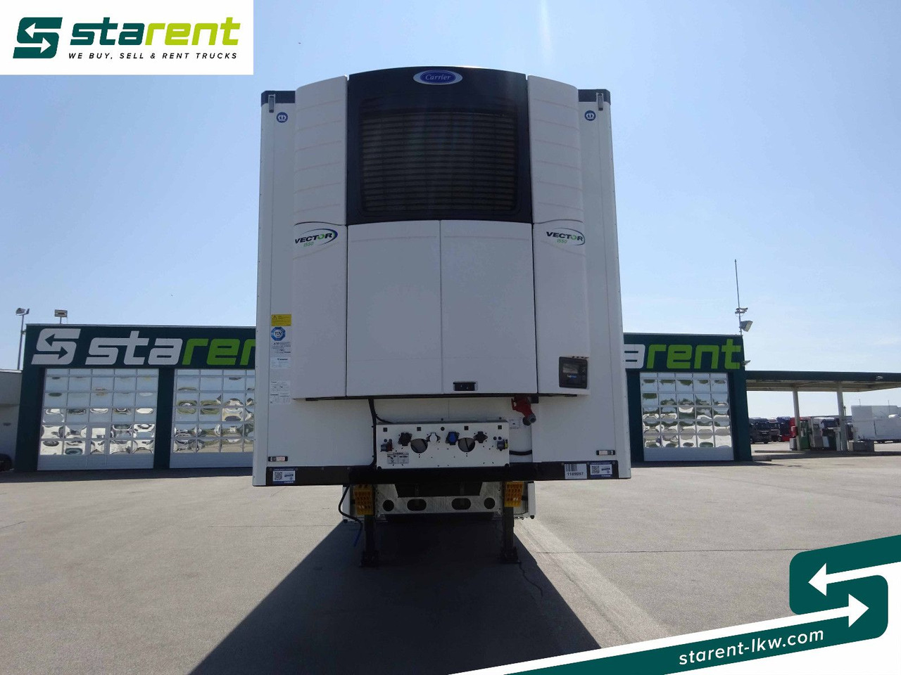 Krone Tiefkühler Carrier Vector 1550, Liftachse - Επικαθήμενο κόφα: φωτογραφία 2 Krone Tiefkühler Carrier Vector 1550, Liftachse - Επικαθήμενο κόφα: φωτογραφία 2