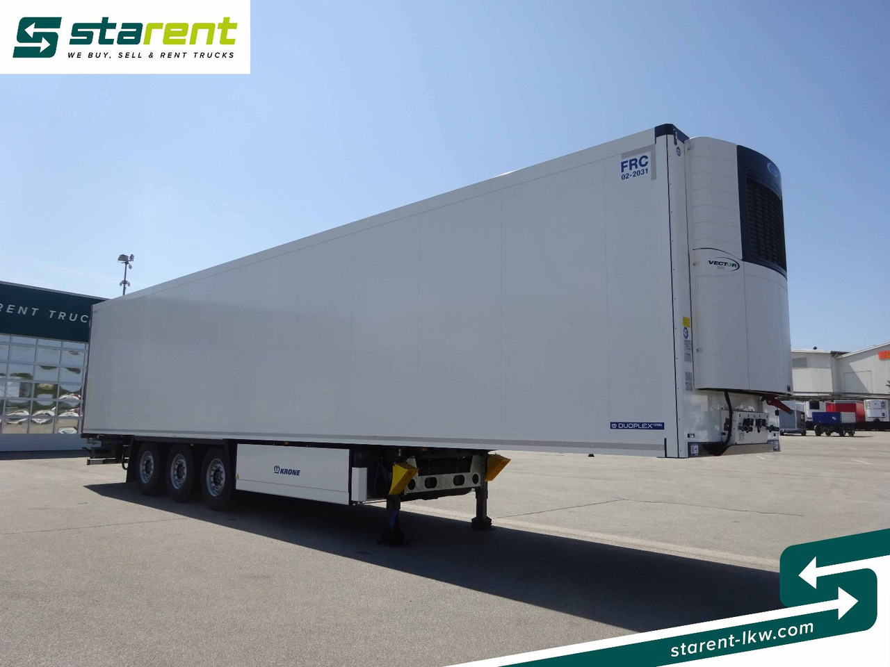 Krone Tiefkühler Carrier Vector 1550, Liftachse - Επικαθήμενο ψυγείο: φωτογραφία 3 Krone Tiefkühler Carrier Vector 1550, Liftachse - Επικαθήμενο ψυγείο: φωτογραφία 3