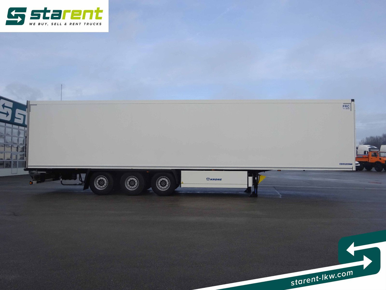 Krone Tiefkühler TK SLXi300 Doppelstock Blumenbreit - Επικαθήμενο κόφα: φωτογραφία 4 Krone Tiefkühler TK SLXi300 Doppelstock Blumenbreit - Επικαθήμενο κόφα: φωτογραφία 4