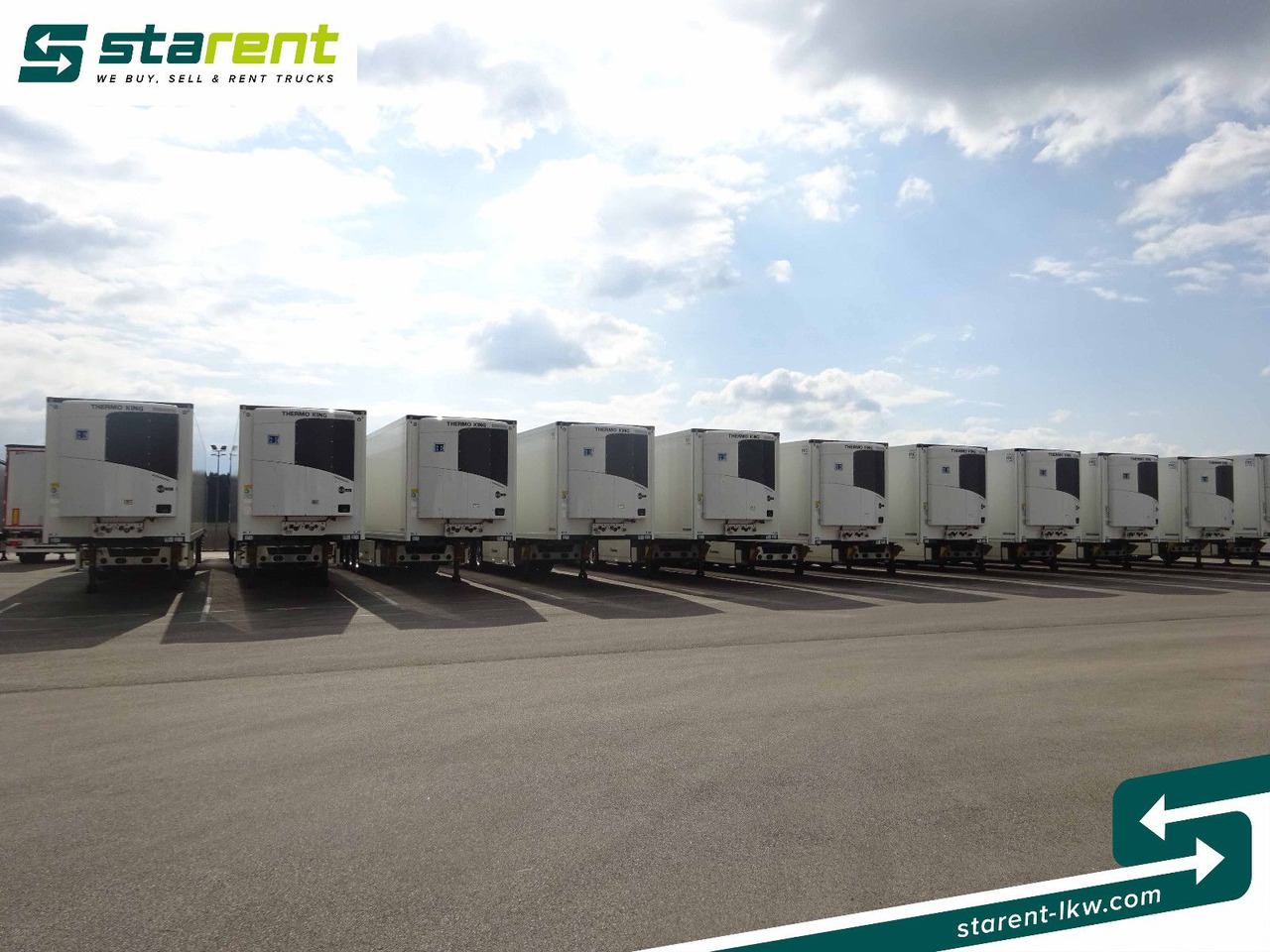 Krone Tiefkühler TK SLXi300 Doppelstock Blumenbreit - Επικαθήμενο κόφα: φωτογραφία 2 Krone Tiefkühler TK SLXi300 Doppelstock Blumenbreit - Επικαθήμενο κόφα: φωτογραφία 2