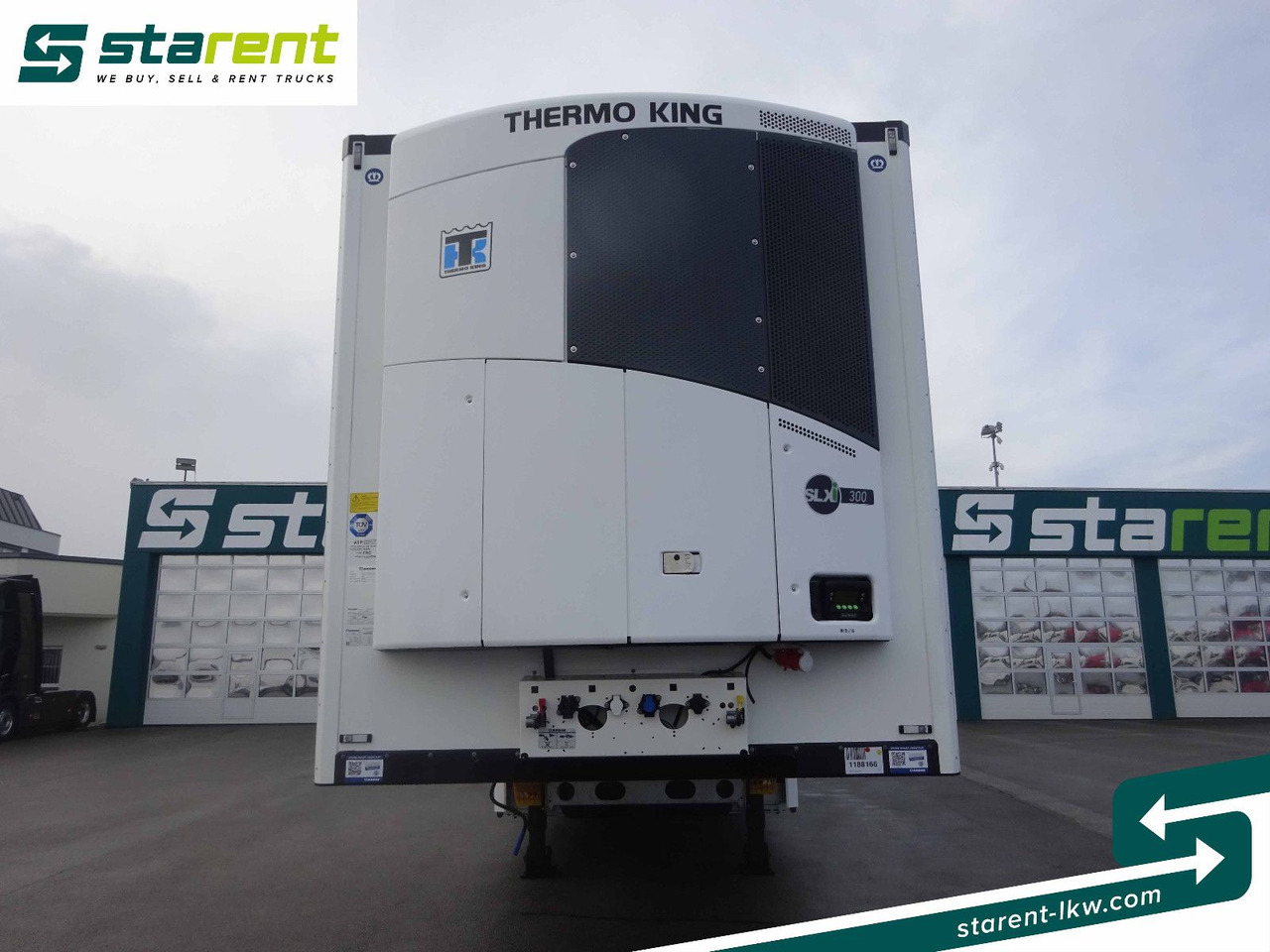 Krone Tiefkühler TK SLXi300 Doppelstock Blumenbreit - Επικαθήμενο κόφα: φωτογραφία 2 Krone Tiefkühler TK SLXi300 Doppelstock Blumenbreit - Επικαθήμενο κόφα: φωτογραφία 2