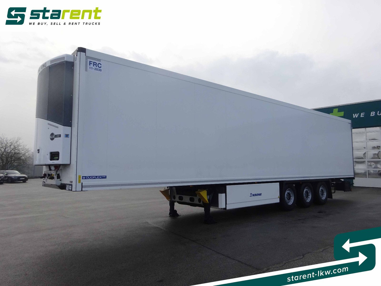 Krone Tiefkühler TK SLXi300 Doppelstock Blumenbreit - Επικαθήμενο κόφα: φωτογραφία 1 Krone Tiefkühler TK SLXi300 Doppelstock Blumenbreit - Επικαθήμενο κόφα: φωτογραφία 1