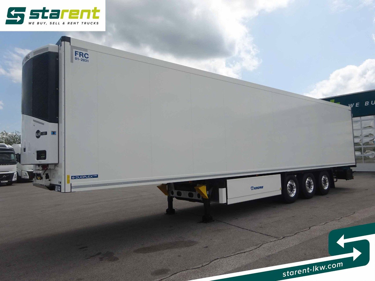 Krone Tiefkühler TK SLXi300 Doppelstock Blumenbreit - Επικαθήμενο ψυγείο: φωτογραφία 1 Krone Tiefkühler TK SLXi300 Doppelstock Blumenbreit - Επικαθήμενο ψυγείο: φωτογραφία 1