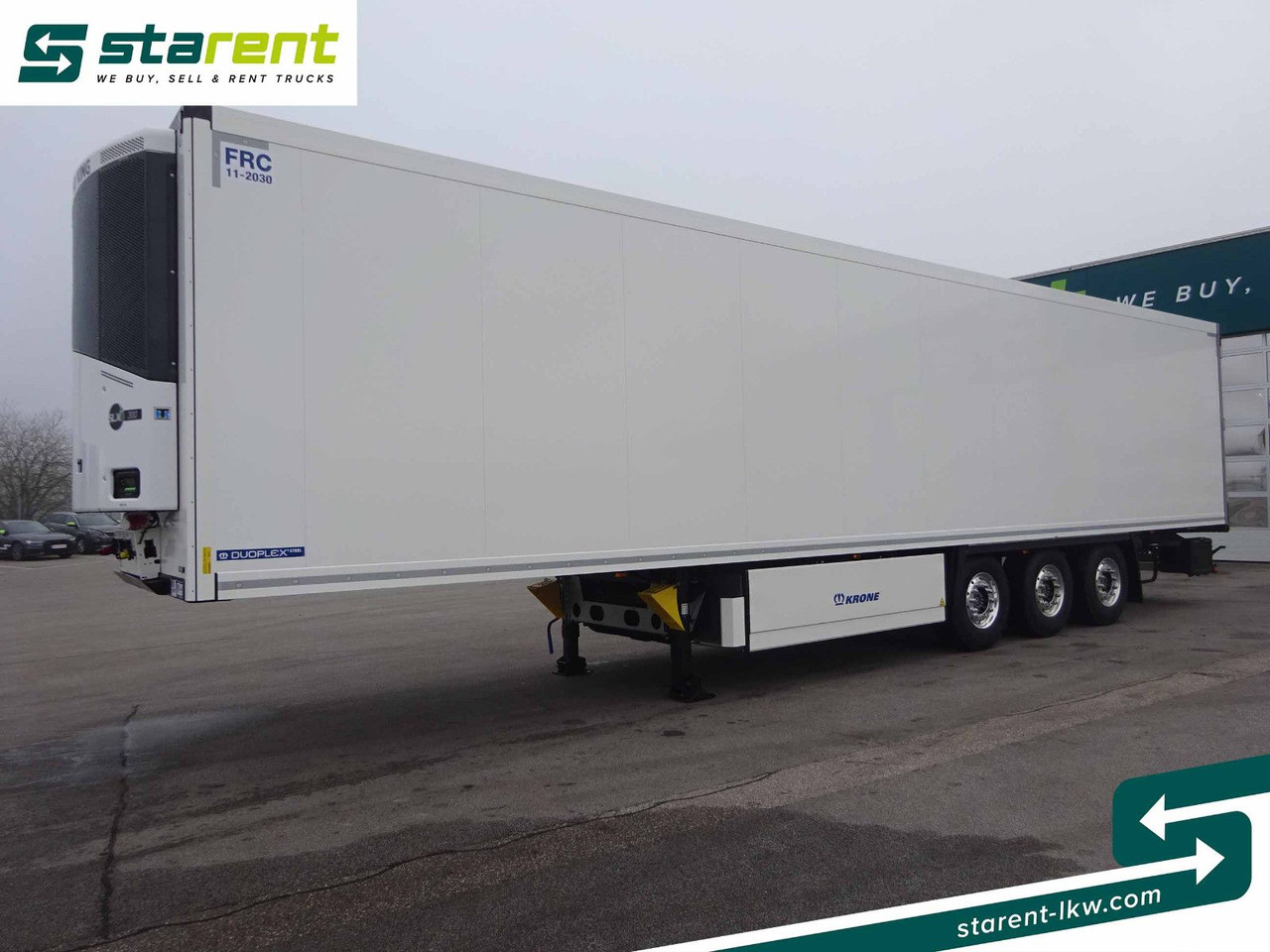 Krone Tiefkühler TK SLXi300 Doppelstock Blumenbreit - Επικαθήμενο κόφα: φωτογραφία 4 Krone Tiefkühler TK SLXi300 Doppelstock Blumenbreit - Επικαθήμενο κόφα: φωτογραφία 4