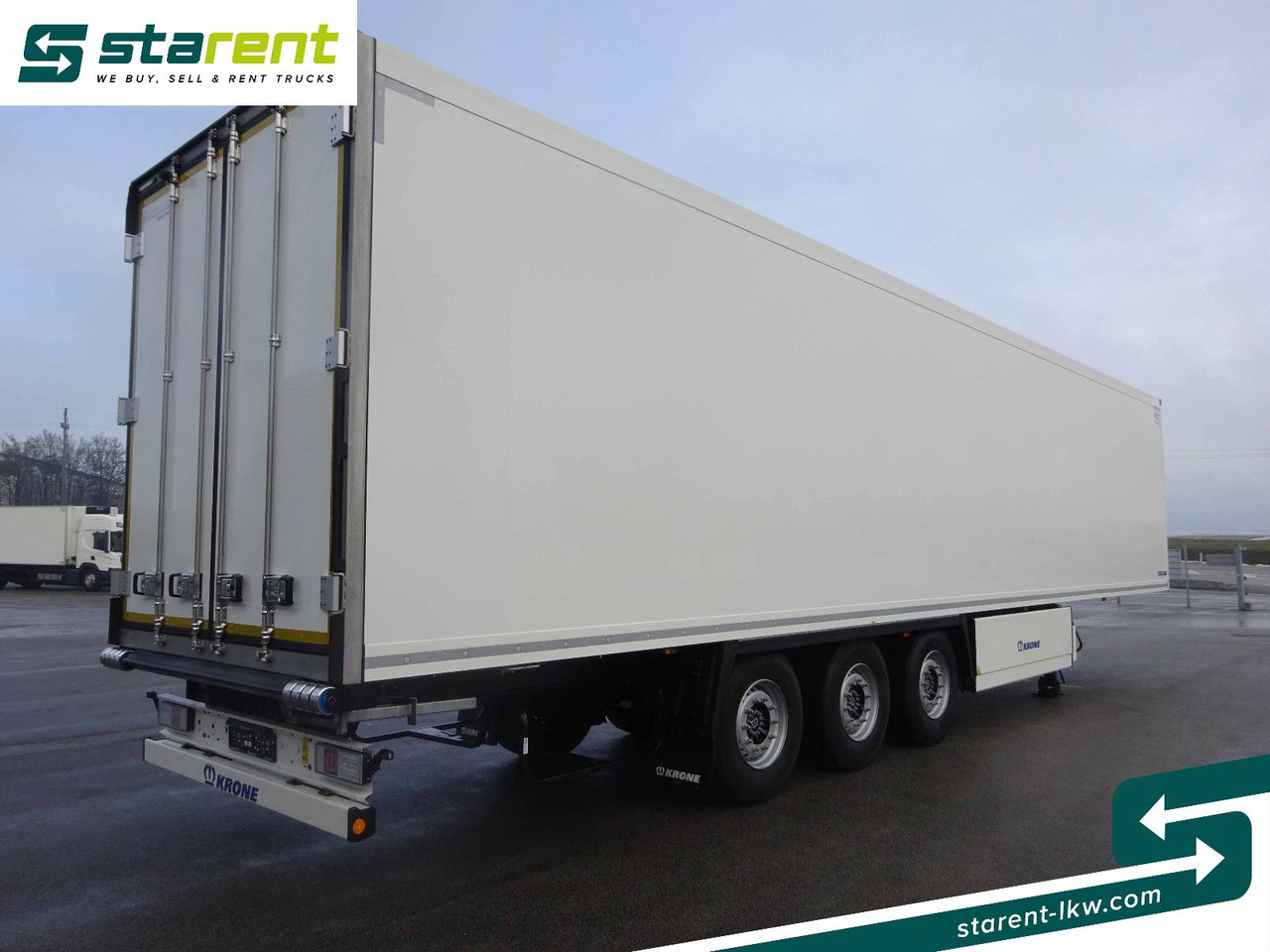 Krone Tiefkühler TK SLXi300 Doppelstock Blumenbreit - Επικαθήμενο κόφα: φωτογραφία 5 Krone Tiefkühler TK SLXi300 Doppelstock Blumenbreit - Επικαθήμενο κόφα: φωτογραφία 5