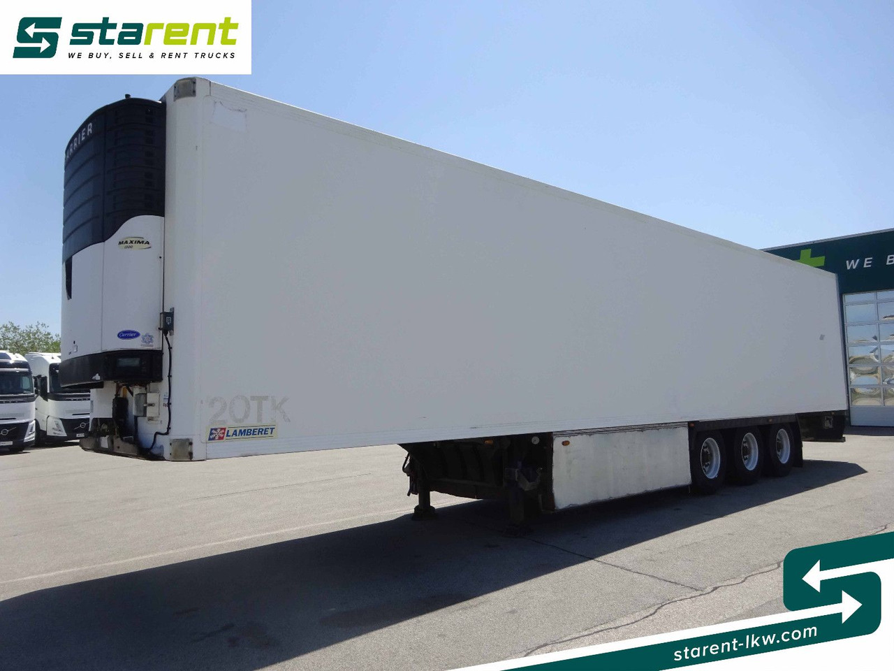 Lamberet Thermotrailer, Maxima 1300, Doppelstock, Alu - Επικαθήμενο κόφα: φωτογραφία 1 Lamberet Thermotrailer, Maxima 1300, Doppelstock, Alu - Επικαθήμενο κόφα: φωτογραφία 1