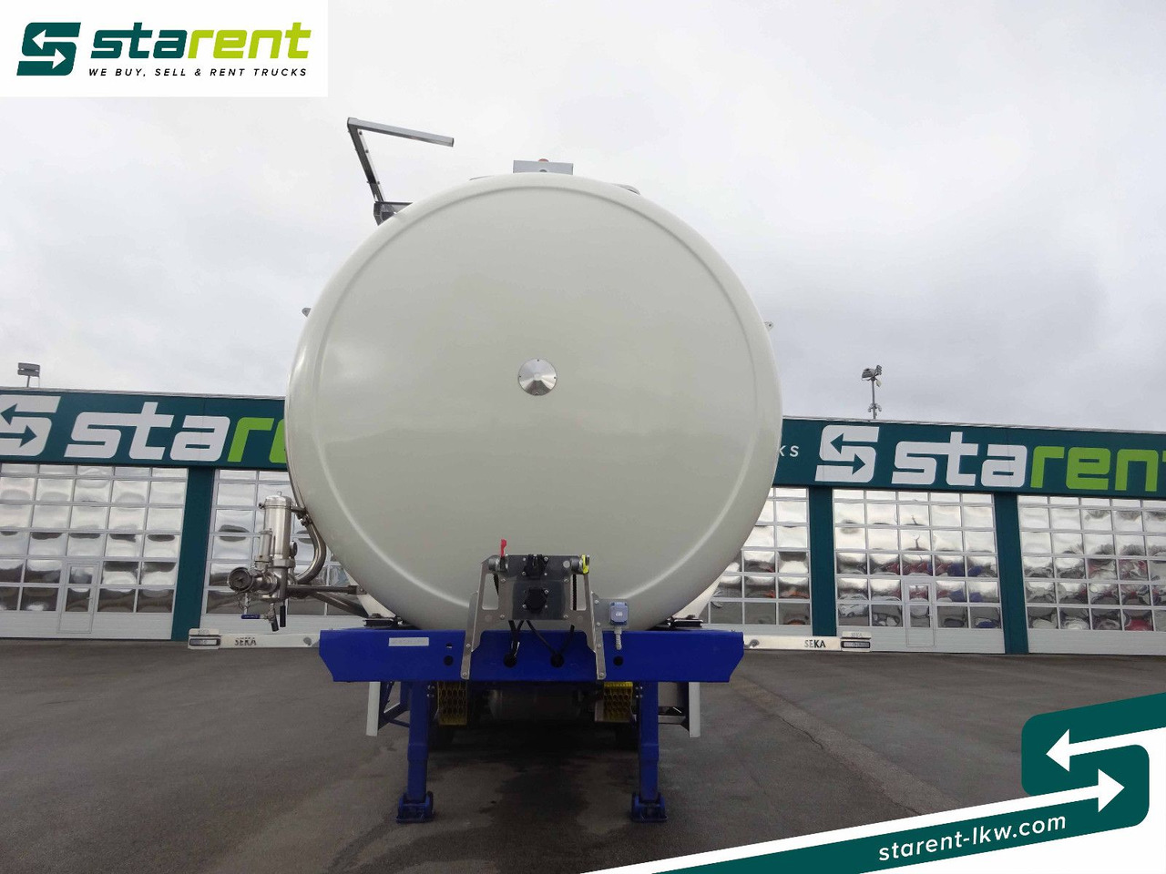 SEKA Lebensmitteltank, 31.000L, Liftachse, Alufelgen - Επικαθήμενο βυτίο: φωτογραφία 2 SEKA Lebensmitteltank, 31.000L, Liftachse, Alufelgen - Επικαθήμενο βυτίο: φωτογραφία 2