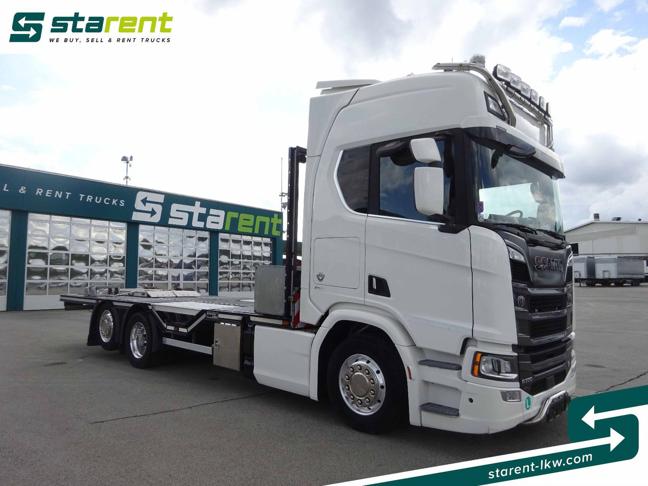 Scania R770 V8 Fahrzeugtransporter, Retarder, Seilwinde - Φορτηγό σασί: φωτογραφία 3 Scania R770 V8 Fahrzeugtransporter, Retarder, Seilwinde - Φορτηγό σασί: φωτογραφία 3