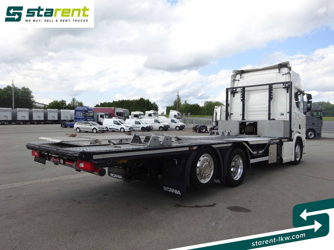 Scania R770 V8 Fahrzeugtransporter, Retarder, Seilwinde - Φορτηγό σασί: φωτογραφία 5 Scania R770 V8 Fahrzeugtransporter, Retarder, Seilwinde - Φορτηγό σασί: φωτογραφία 5