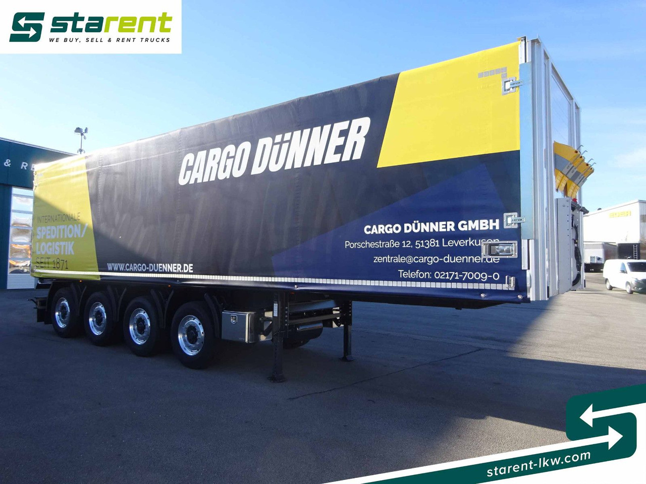 Schmidt Tautliner Coil-Mulde 6.5 Meter, Quick-Slider - Επικαθήμενο κουρτίνα: φωτογραφία 3 Schmidt Tautliner Coil-Mulde 6.5 Meter, Quick-Slider - Επικαθήμενο κουρτίνα: φωτογραφία 3