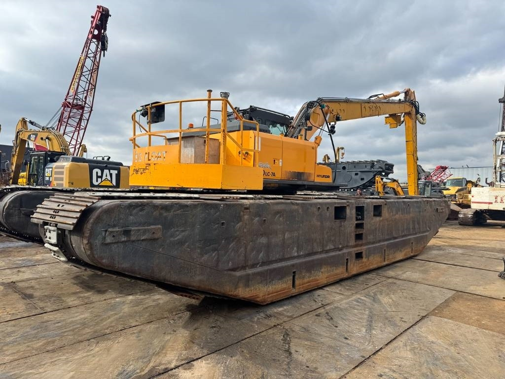 Hyundai Robex 140 LC-7 A BIGFLOAT AMPHIBIOUS EXCAVATOR - Πλωτός εκσκαφέας: φωτογραφία 5 Hyundai Robex 140 LC-7 A BIGFLOAT AMPHIBIOUS EXCAVATOR - Πλωτός εκσκαφέας: φωτογραφία 5