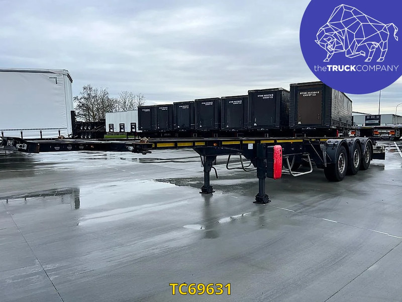 Hoet Trailers - Επικαθήμενο μεταφοράς εμπορευματοκιβωτίων/ Κινητό αμάξωμα: φωτογραφία 1 Hoet Trailers - Επικαθήμενο μεταφοράς εμπορευματοκιβωτίων/ Κινητό αμάξωμα: φωτογραφία 1