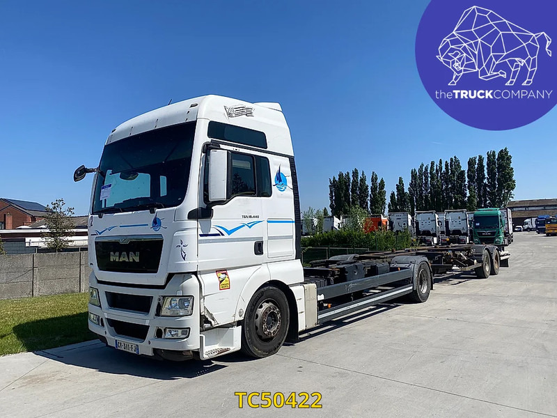 MAN TGX 440 - Φορτηγό μεταφοράς εμπορευματοκιβωτίων/ Κινητό αμάξωμα: φωτογραφία 1 MAN TGX 440 - Φορτηγό μεταφοράς εμπορευματοκιβωτίων/ Κινητό αμάξωμα: φωτογραφία 1