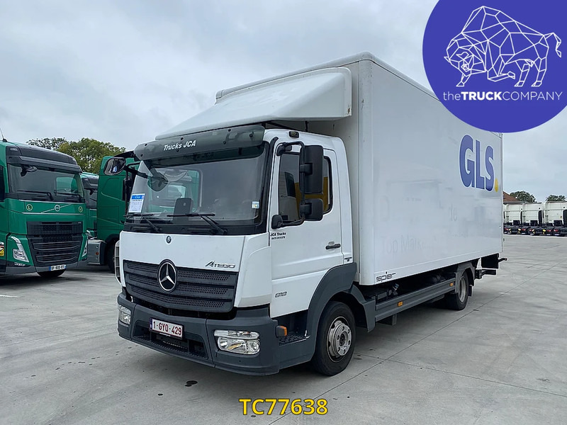Mercedes-Benz Atego 818 - Φορτηγό κόφα: φωτογραφία 1 Mercedes-Benz Atego 818 - Φορτηγό κόφα: φωτογραφία 1