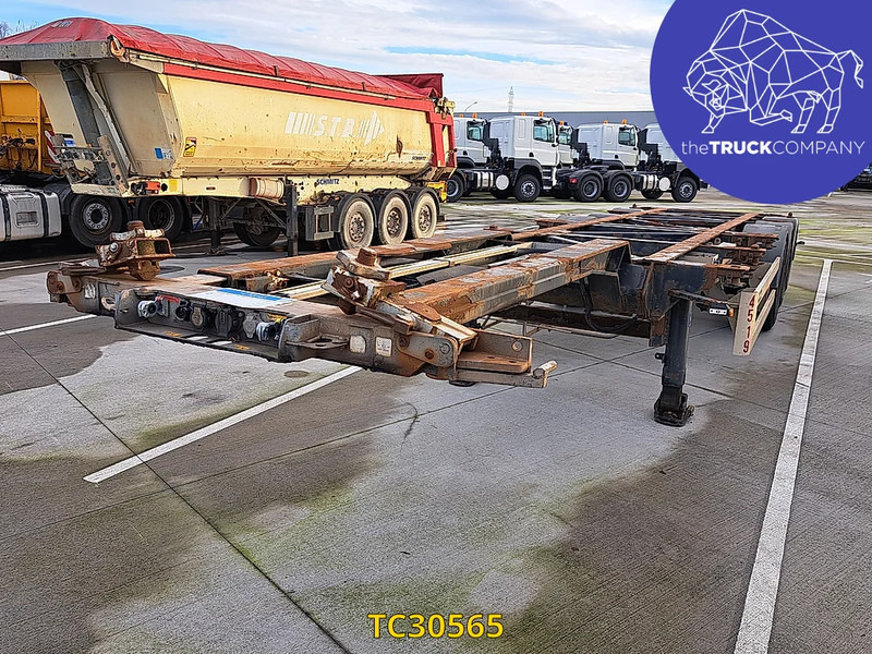 Van Hool - Επικαθήμενο μεταφοράς εμπορευματοκιβωτίων/ Κινητό αμάξωμα: φωτογραφία 3 Van Hool - Επικαθήμενο μεταφοράς εμπορευματοκιβωτίων/ Κινητό αμάξωμα: φωτογραφία 3