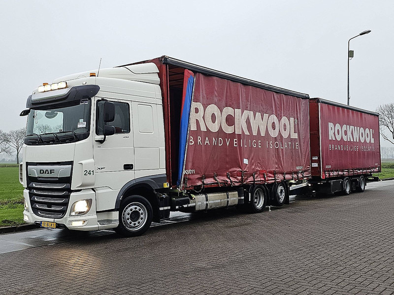 DAF XF 450 FAN 6X2 STEERAXLE - Φορτηγό μουσαμάς: φωτογραφία 2 DAF XF 450 FAN 6X2 STEERAXLE - Φορτηγό μουσαμάς: φωτογραφία 2