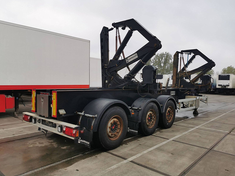 HAMMAR HAMMAR 160S SIDE LOADER - Επικαθήμενο μεταφοράς εμπορευματοκιβωτίων/ Κινητό αμάξωμα: φωτογραφία 2 HAMMAR HAMMAR 160S SIDE LOADER - Επικαθήμενο μεταφοράς εμπορευματοκιβωτίων/ Κινητό αμάξωμα: φωτογραφία 2