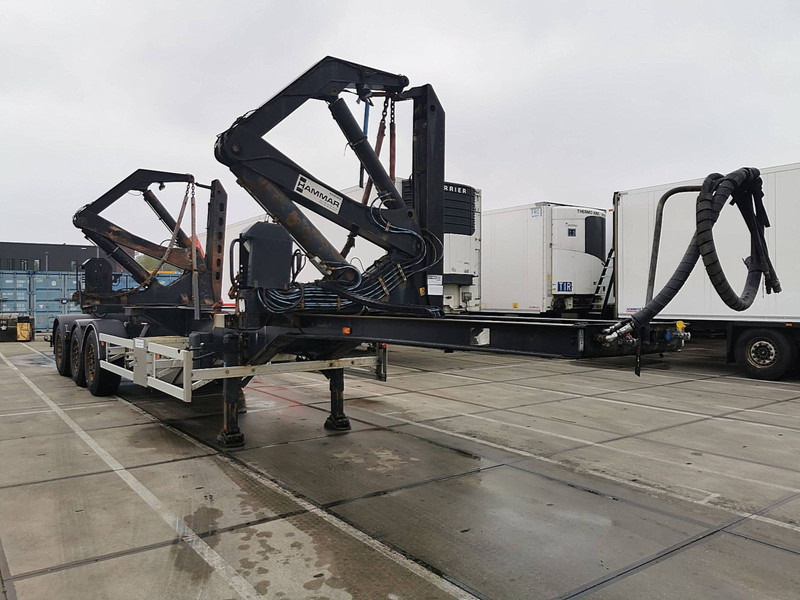 HAMMAR HAMMAR 160S SIDE LOADER - Επικαθήμενο μεταφοράς εμπορευματοκιβωτίων/ Κινητό αμάξωμα: φωτογραφία 3 HAMMAR HAMMAR 160S SIDE LOADER - Επικαθήμενο μεταφοράς εμπορευματοκιβωτίων/ Κινητό αμάξωμα: φωτογραφία 3