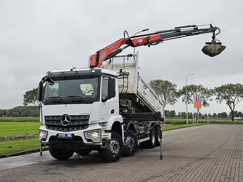 Mercedes-Benz AROCS 3243 FASSI F175A023 - Φορτηγό ανατρεπόμενο, Φορτηγό με γερανό: φωτογραφία 2 Mercedes-Benz AROCS 3243 FASSI F175A023 - Φορτηγό ανατρεπόμενο, Φορτηγό με γερανό: φωτογραφία 2