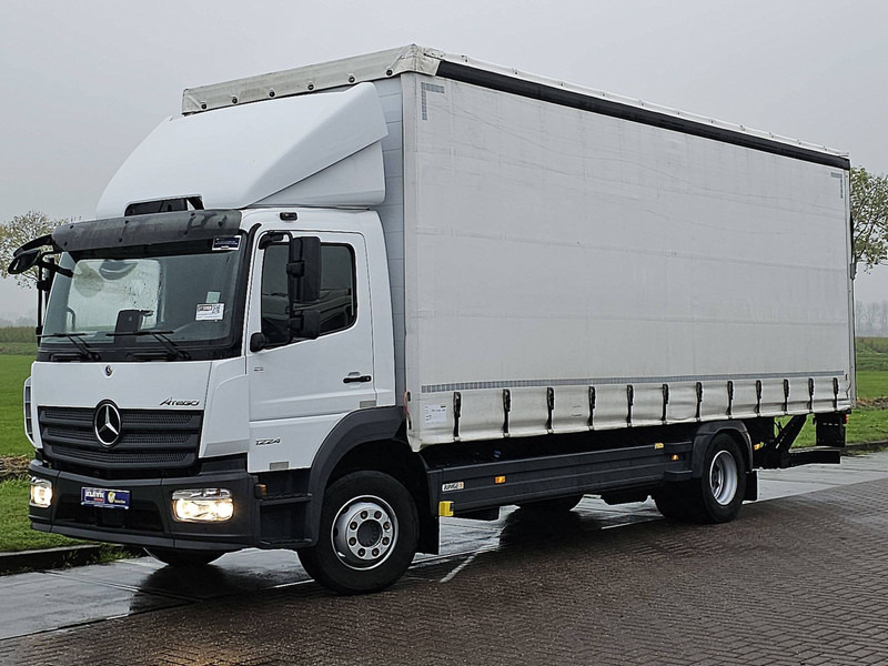 Mercedes-Benz ATEGO 1224 AHK,Edscha,Dautel - Φορτηγό μουσαμάς: φωτογραφία 2 Mercedes-Benz ATEGO 1224 AHK,Edscha,Dautel - Φορτηγό μουσαμάς: φωτογραφία 2