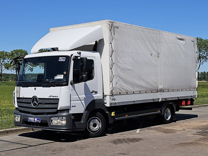 Mercedes-Benz ATEGO 818 AIRCO TAILLIFT HPEB - Φορτηγό μουσαμάς: φωτογραφία 2 Mercedes-Benz ATEGO 818 AIRCO TAILLIFT HPEB - Φορτηγό μουσαμάς: φωτογραφία 2