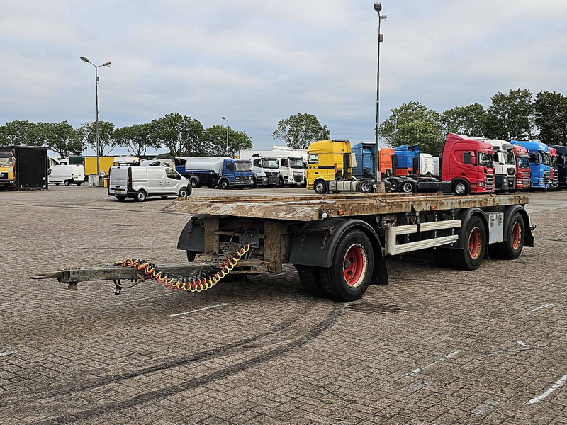 Nopa 3 AXLE CONTAINER TIPPER - Ρυμούλκα μεταφοράς εμπορευματοκιβωτίων/ Κινητό αμάξωμα: φωτογραφία 3 Nopa 3 AXLE CONTAINER TIPPER - Ρυμούλκα μεταφοράς εμπορευματοκιβωτίων/ Κινητό αμάξωμα: φωτογραφία 3