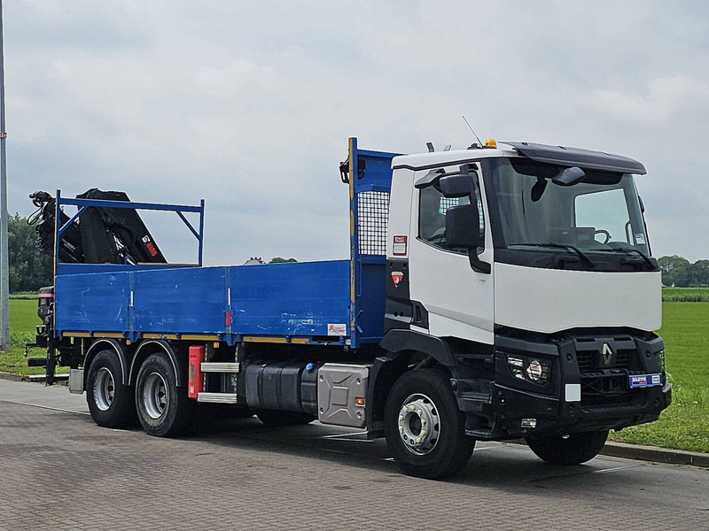 Renault K 430 HIAB 188ES4 - Φορτηγό με ανοιχτή καρότσα, Φορτηγό με γερανό: φωτογραφία 5 Renault K 430 HIAB 188ES4 - Φορτηγό με ανοιχτή καρότσα, Φορτηγό με γερανό: φωτογραφία 5