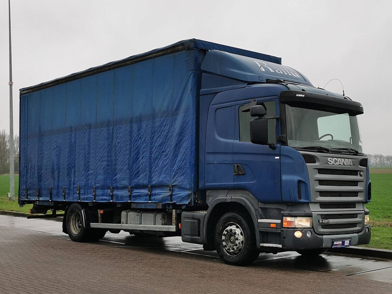 Scania R420 MANUAL RETARDER - Φορτηγό μουσαμάς: φωτογραφία 5 Scania R420 MANUAL RETARDER - Φορτηγό μουσαμάς: φωτογραφία 5