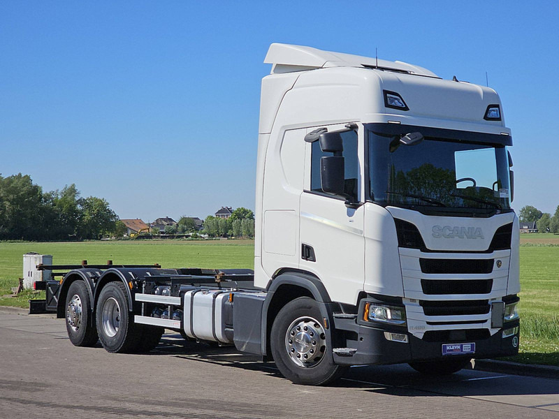 Scania R450 6x2*4 - Φορτηγό μεταφοράς εμπορευματοκιβωτίων/ Κινητό αμάξωμα: φωτογραφία 5 Scania R450 6x2*4 - Φορτηγό μεταφοράς εμπορευματοκιβωτίων/ Κινητό αμάξωμα: φωτογραφία 5