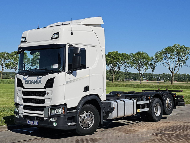 Scania R450 6x2*4 - Φορτηγό μεταφοράς εμπορευματοκιβωτίων/ Κινητό αμάξωμα: φωτογραφία 2 Scania R450 6x2*4 - Φορτηγό μεταφοράς εμπορευματοκιβωτίων/ Κινητό αμάξωμα: φωτογραφία 2
