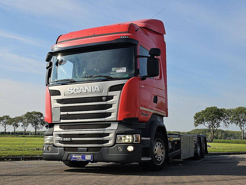 Scania R450 HL 6X2*4 RET. CROWN - Φορτηγό μεταφοράς εμπορευματοκιβωτίων/ Κινητό αμάξωμα: φωτογραφία 1 Scania R450 HL 6X2*4 RET. CROWN - Φορτηγό μεταφοράς εμπορευματοκιβωτίων/ Κινητό αμάξωμα: φωτογραφία 1