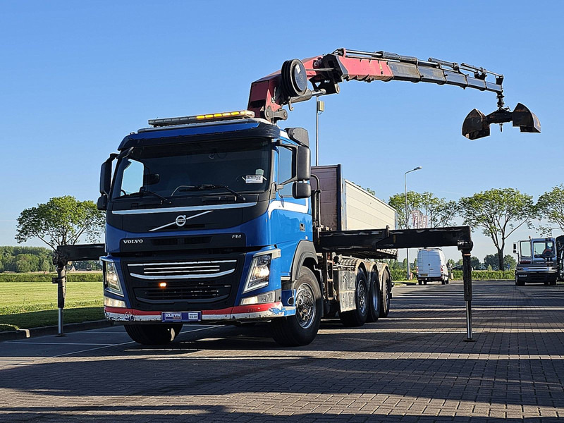 Volvo FM 460 8X2 HMF 3220 K5 - Φορτηγό με ανοιχτή καρότσα, Φορτηγό με γερανό: φωτογραφία 1 Volvo FM 460 8X2 HMF 3220 K5 - Φορτηγό με ανοιχτή καρότσα, Φορτηγό με γερανό: φωτογραφία 1