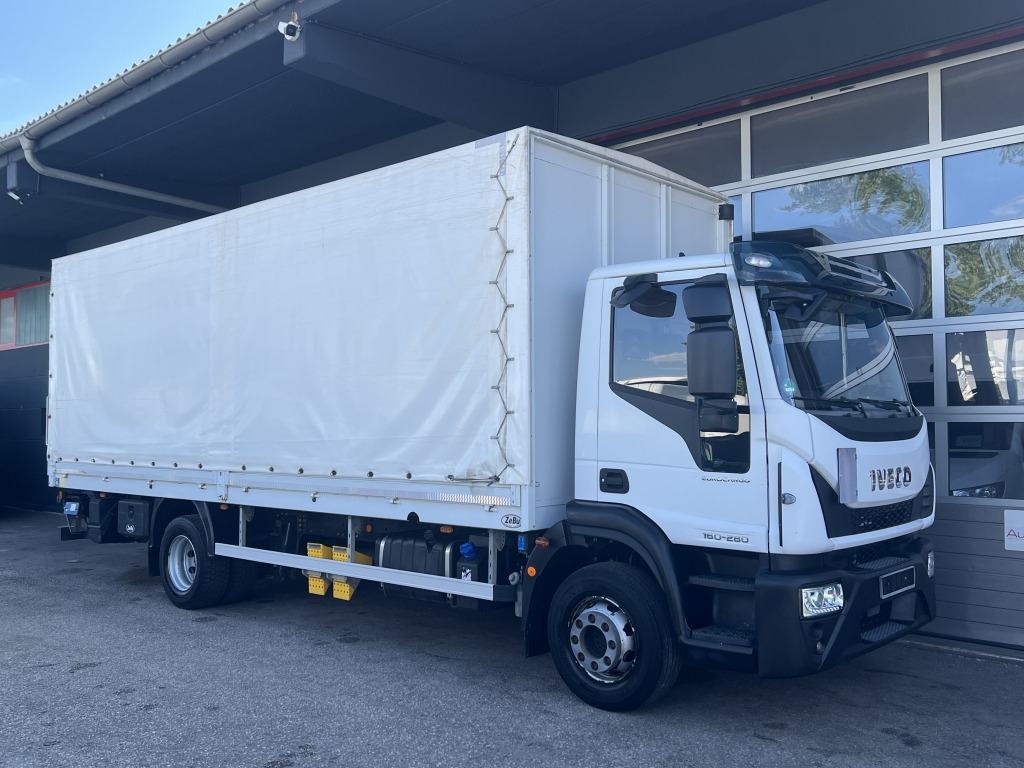 Iveco EuroCargo ML160E28 Klima 7,1m PrLBW 1.Hand 99`Km - Φορτηγό μουσαμάς: φωτογραφία 1 Iveco EuroCargo ML160E28 Klima 7,1m PrLBW 1.Hand 99`Km - Φορτηγό μουσαμάς: φωτογραφία 1