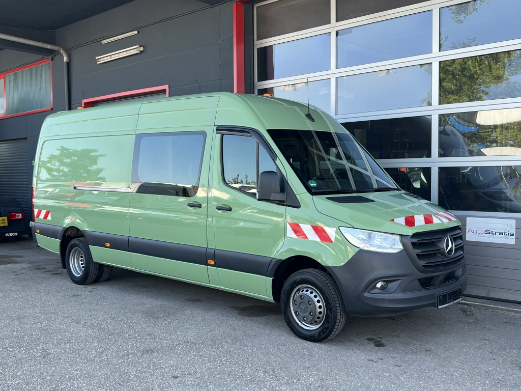 Mercedes-Benz Sprinter 516 CDI MAXI Euro6d MIXTO 5-Sitzer AHK - Βαν, Διπλοκάμπινο ελαφρύ επαγγελματικό: φωτογραφία 1 Mercedes-Benz Sprinter 516 CDI MAXI Euro6d MIXTO 5-Sitzer AHK - Βαν, Διπλοκάμπινο ελαφρύ επαγγελματικό: φωτογραφία 1