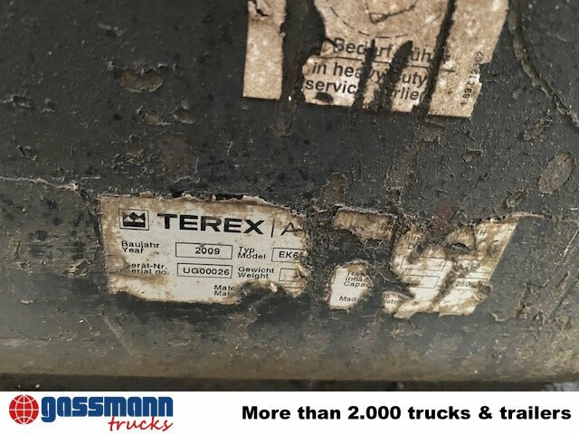 ATLAS TEREX EK 607 - Κάδος τύπου αχιβάδας: φωτογραφία 5 ATLAS TEREX EK 607 - Κάδος τύπου αχιβάδας: φωτογραφία 5